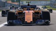 Un primo piano della McLaren, quest'anno pi&ugrave; competitiva ma ancora indietro rispetto ai team pi&ugrave; importanti